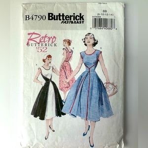 Butterick B4790 retro repro ‘52 walkaway dress